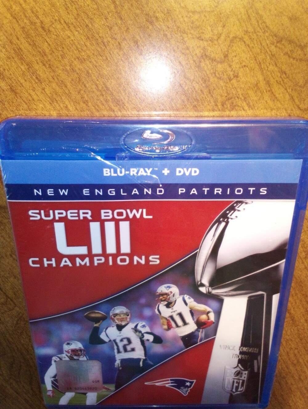 New England Patriots Super Bowl LIII Champions Blu-Ray/DVD 2019 NFL Films Sealed